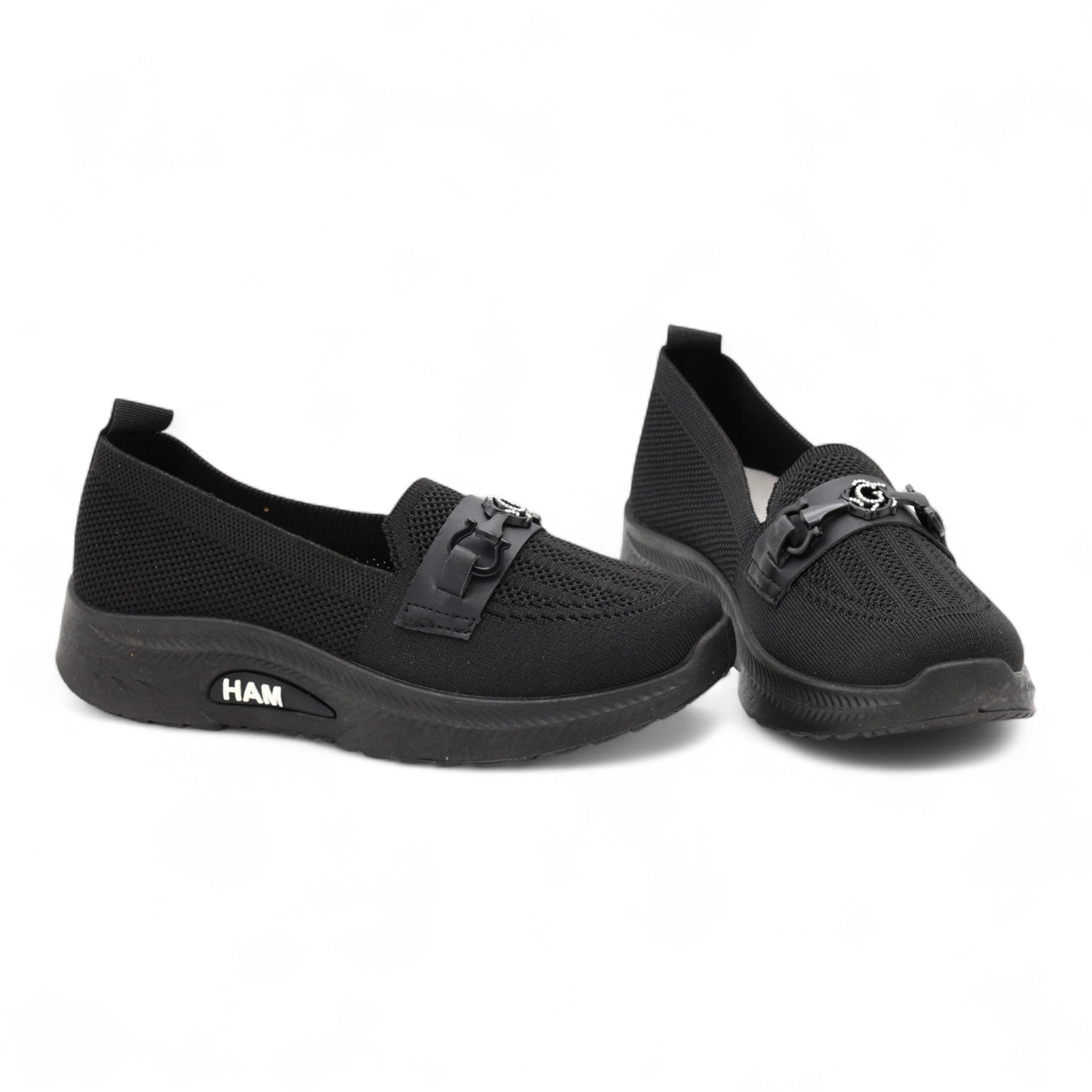 High sole mesh shoes