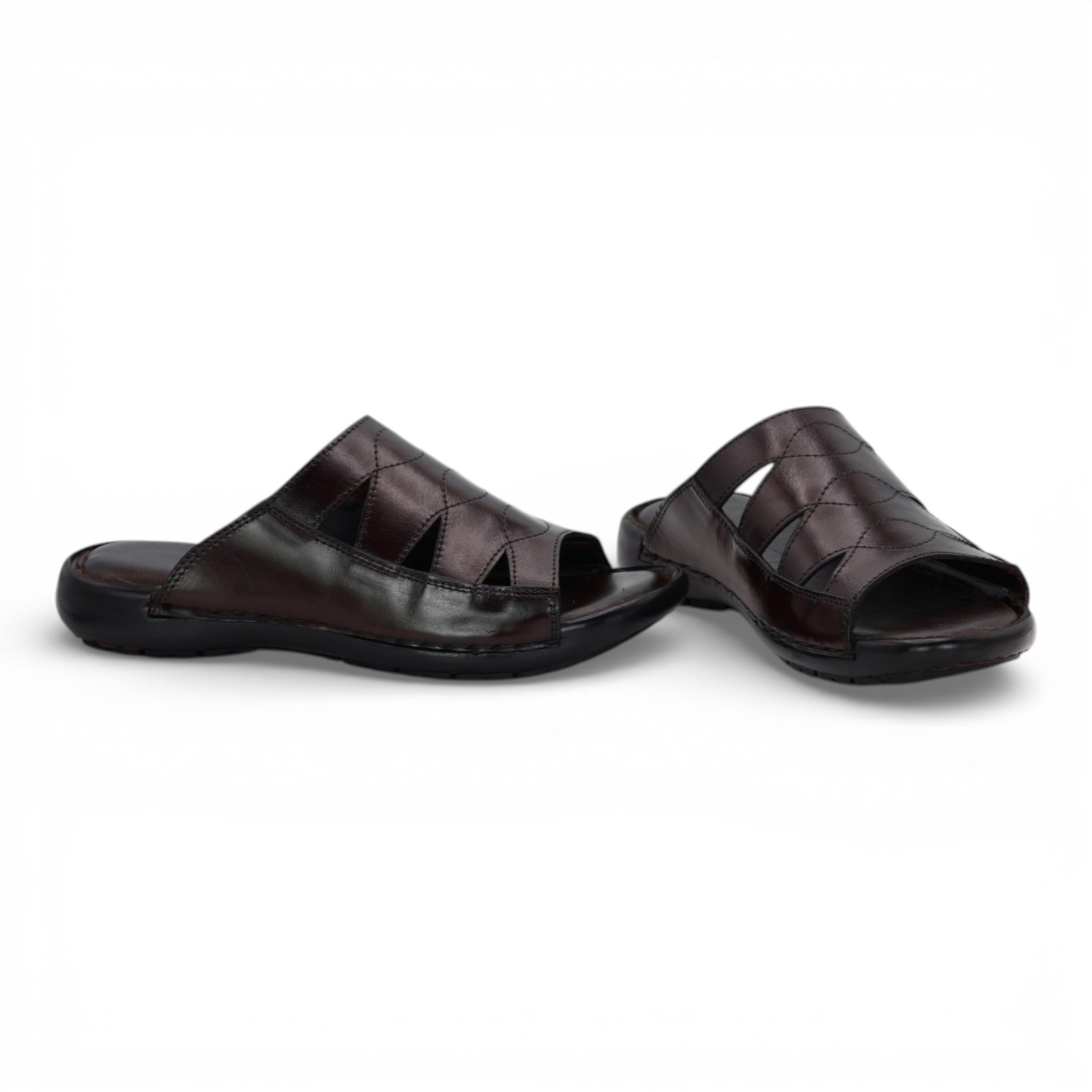 Men03 leather slipper