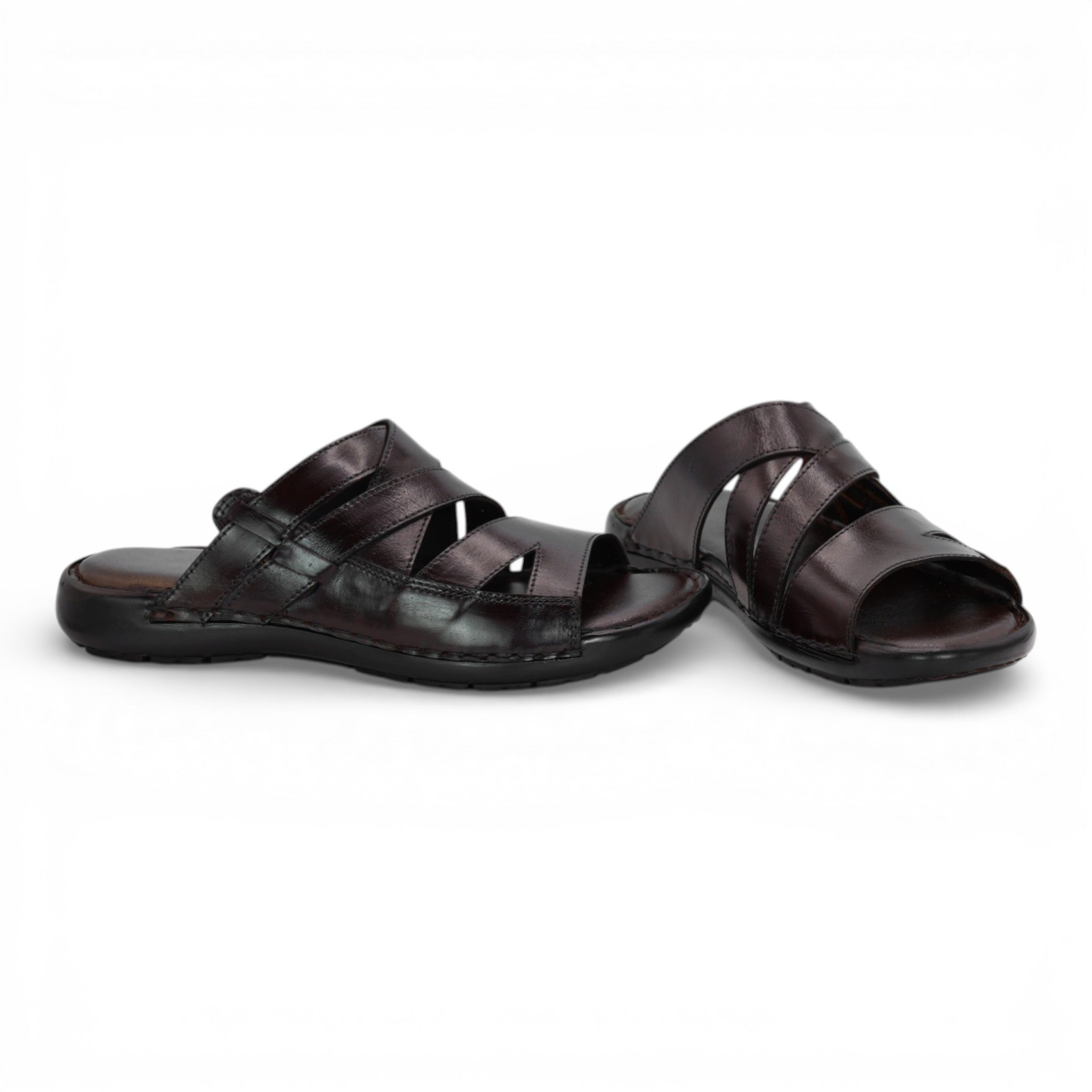 Men01 leather slipper