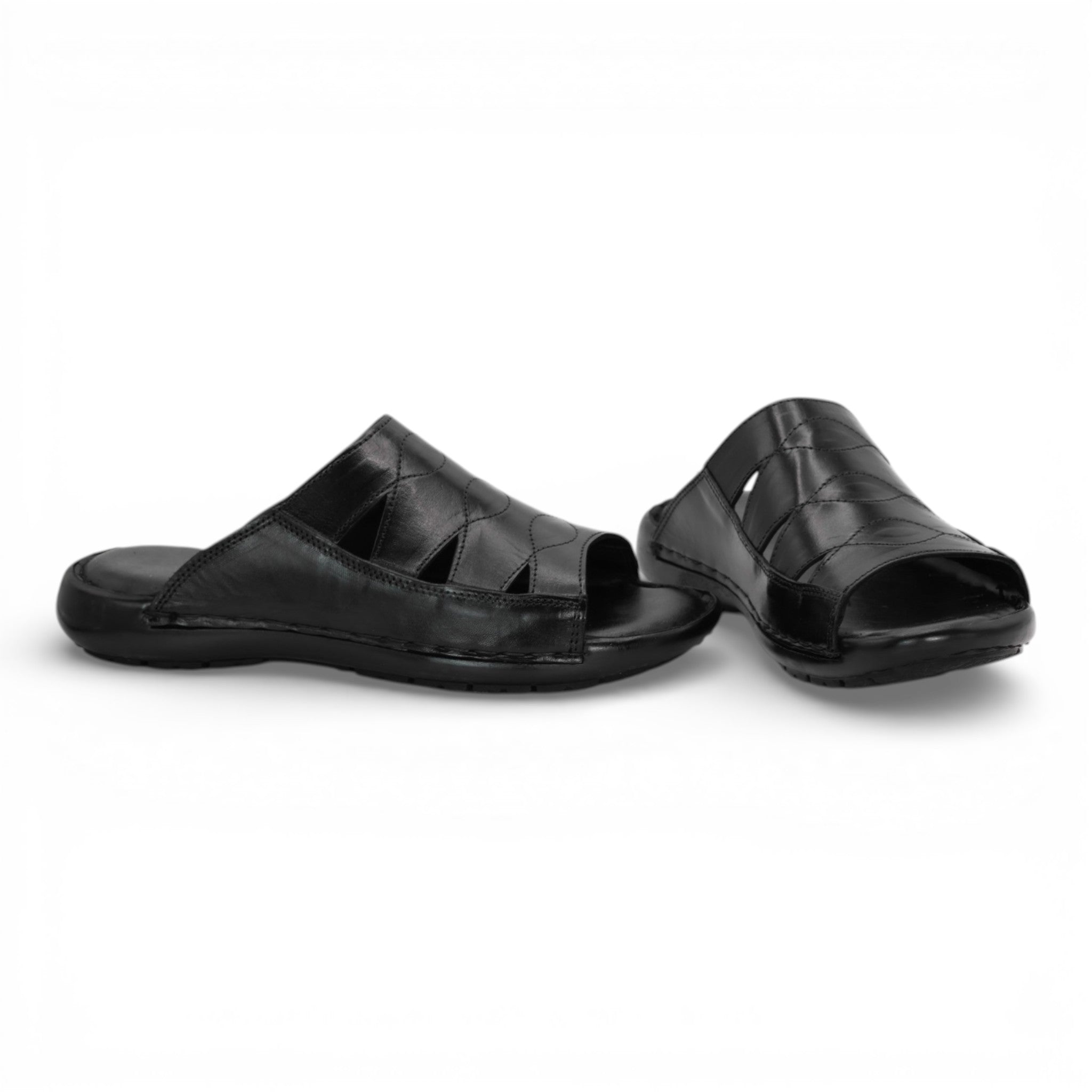 Men03 leather slipper