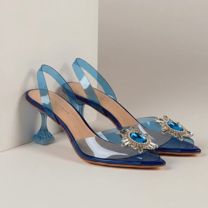 Clearance SALE Transparent sun heel-R26-3