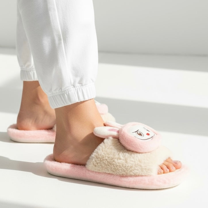 Labubu soft slipper