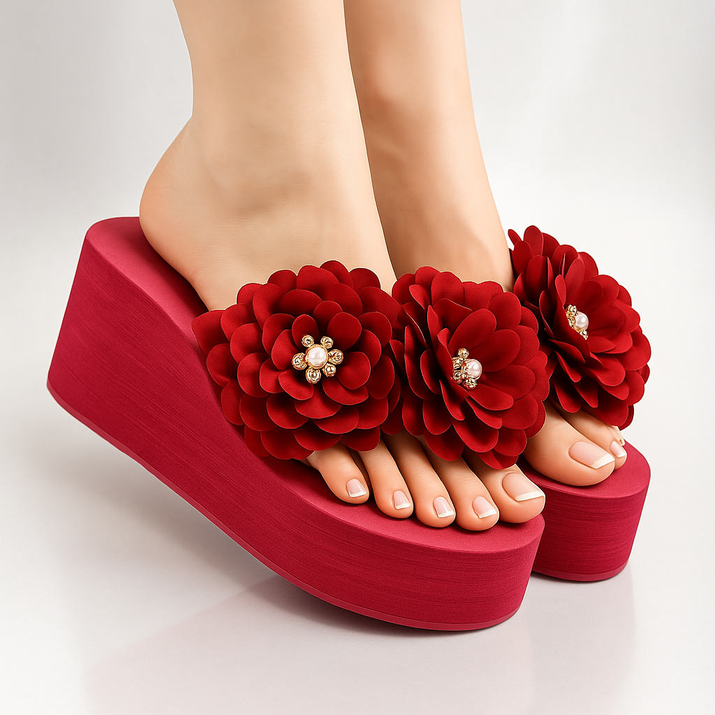 Dual flower flipflop