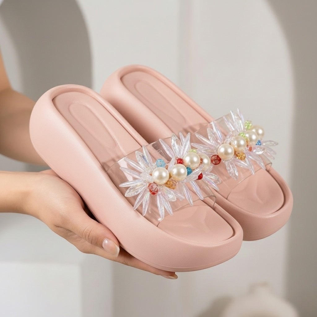 M0881 pearl slipper