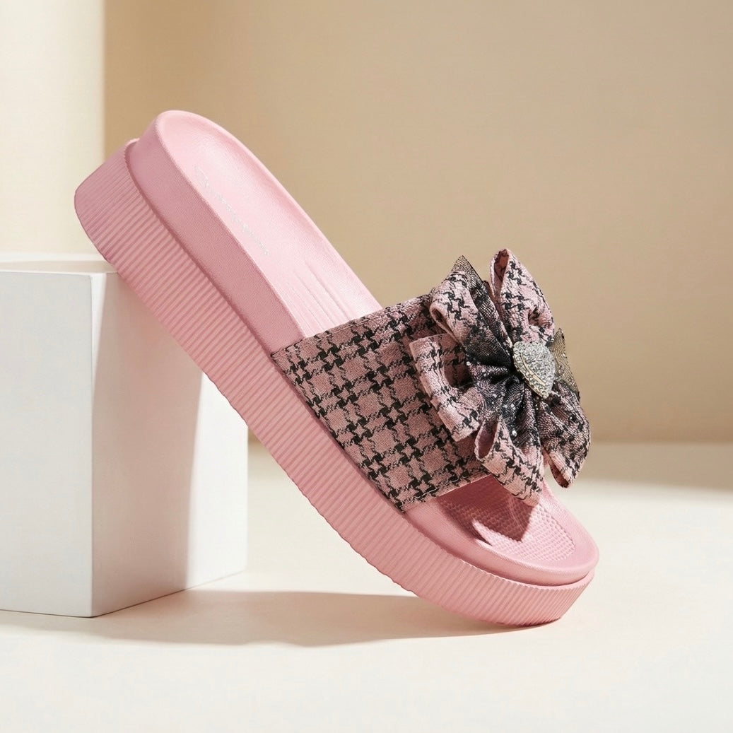 Bfly bow slipper