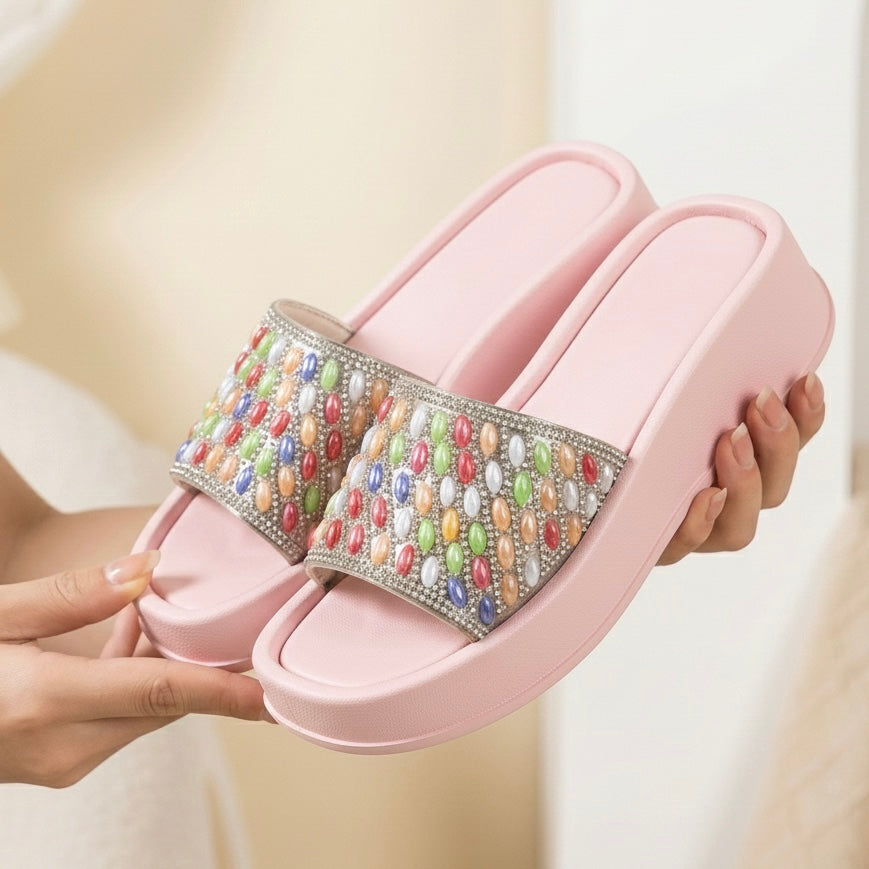 M0860 beads slipper