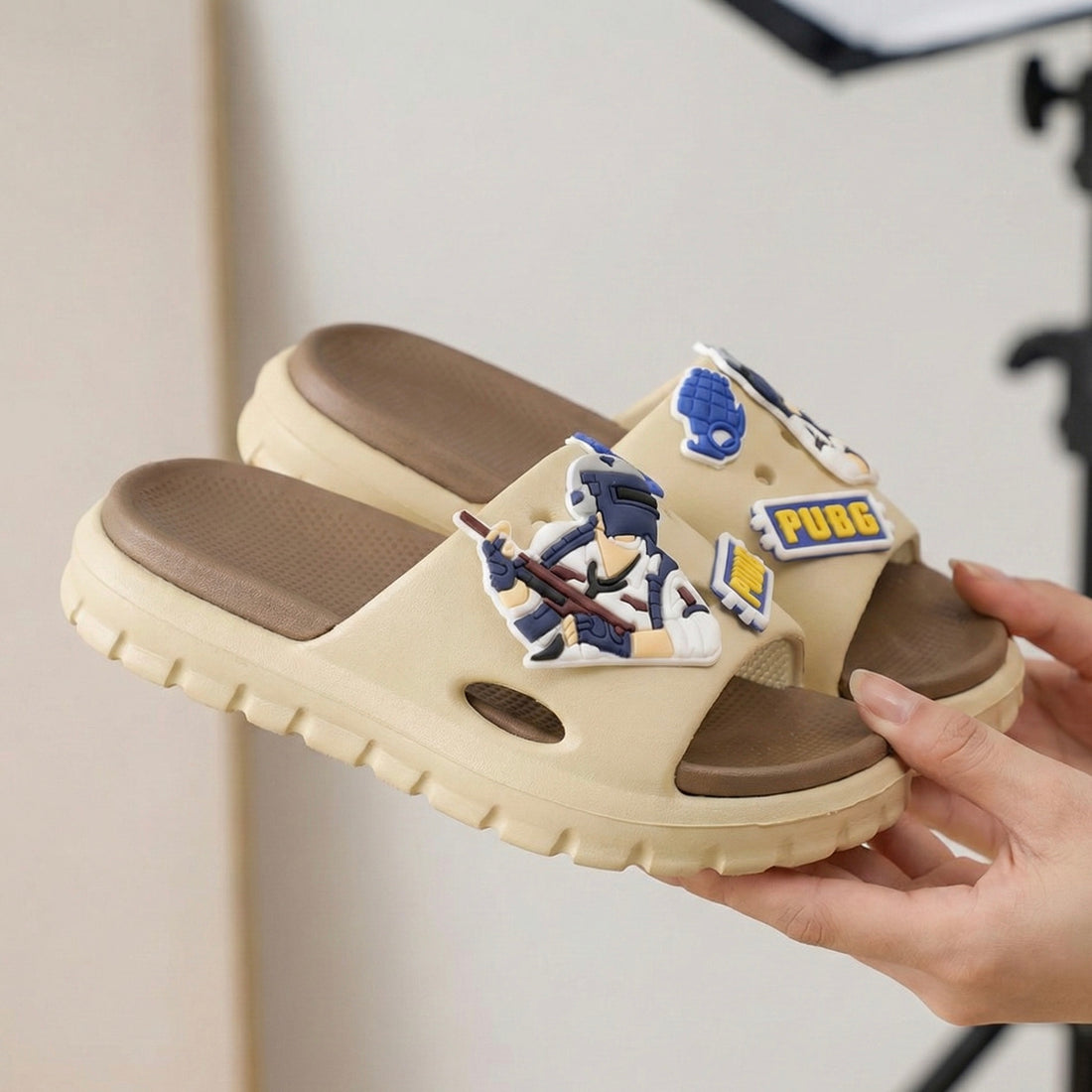 Kids pubg slipper