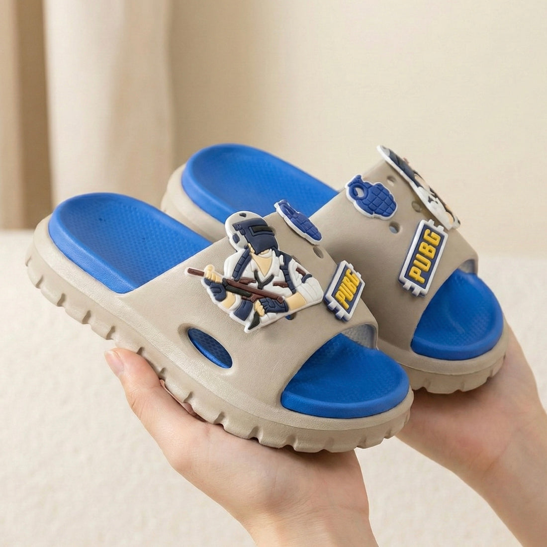 Kids pubg slipper