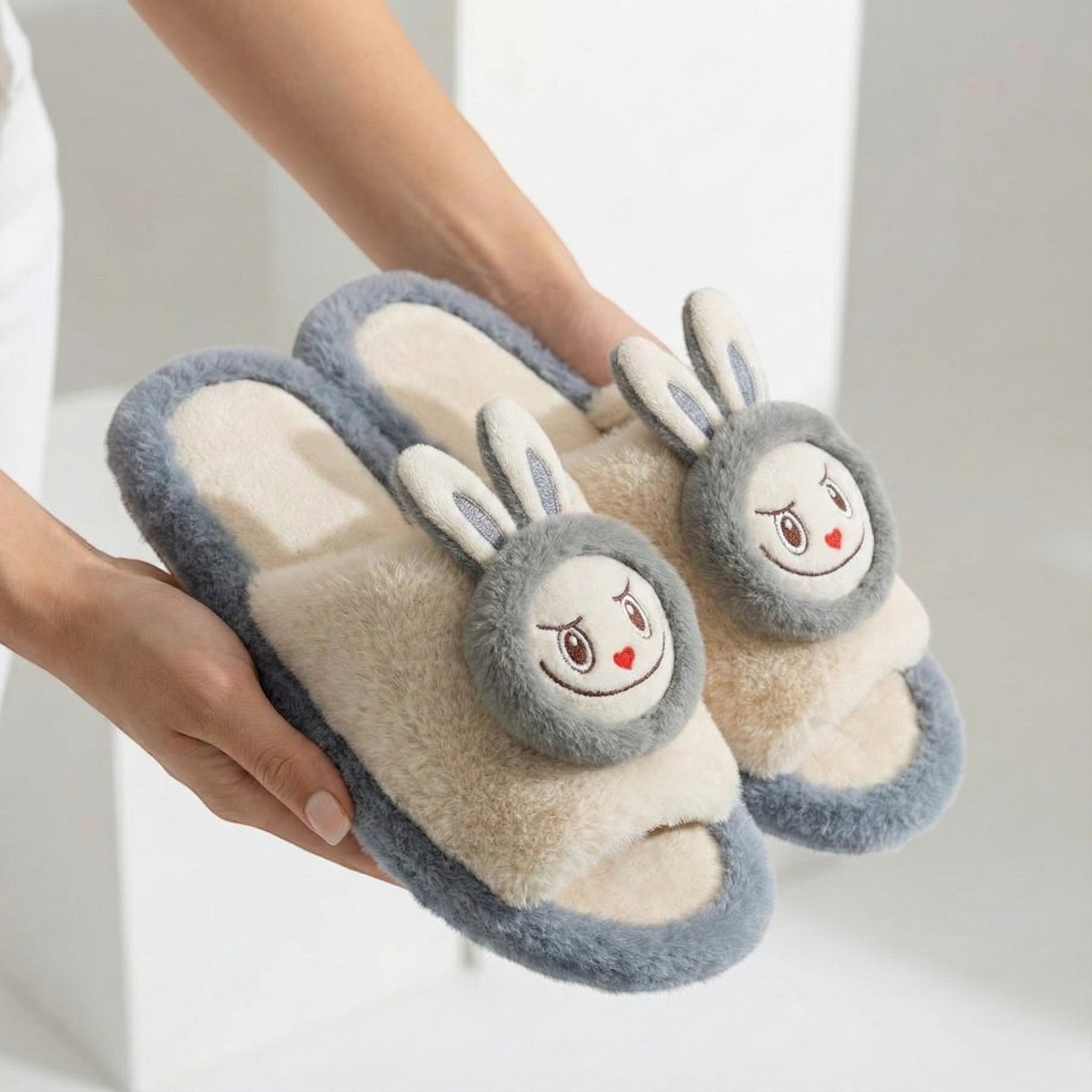 Labubu soft slipper