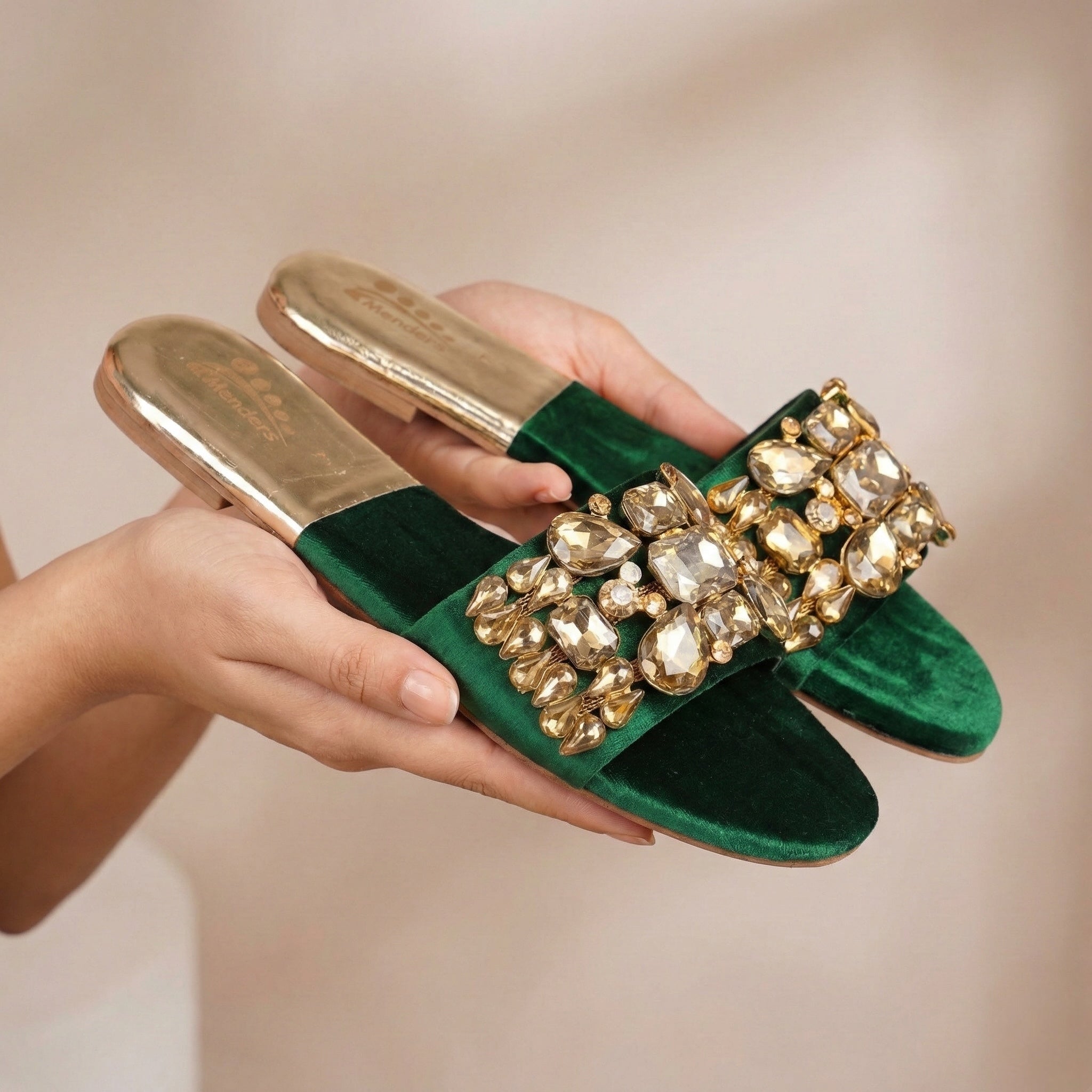 M0863 pearl slipper-R34-1