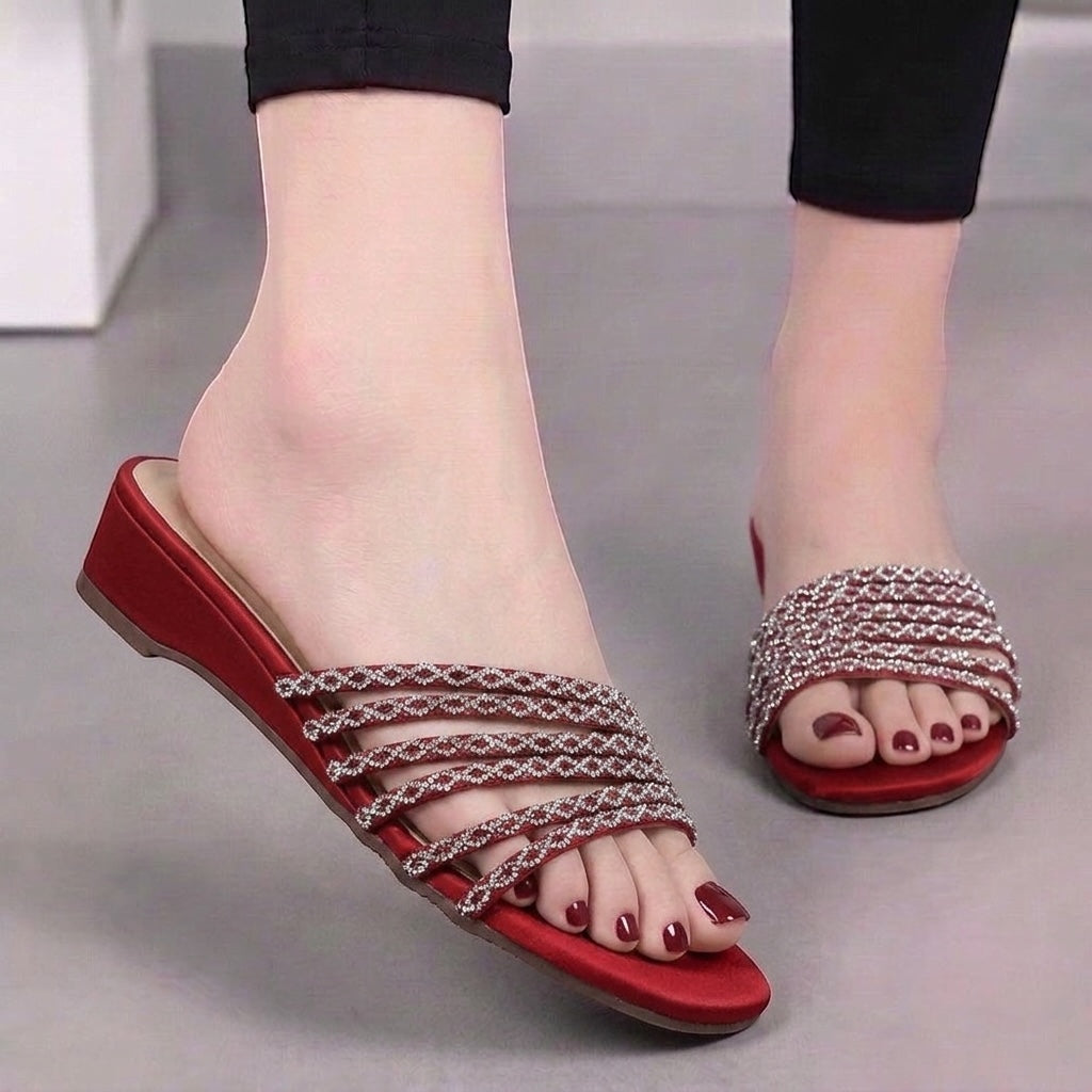 M0665 pearl slipper