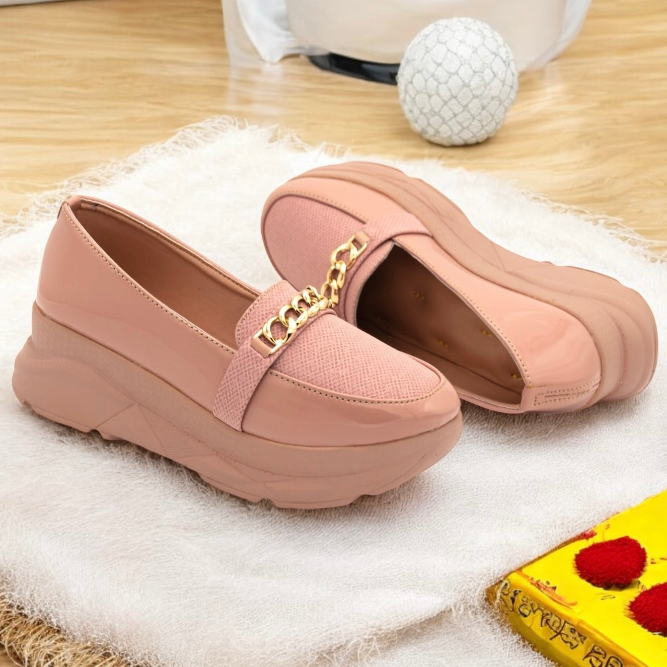 Wedge High Sole Shoes For Ladies Wedge Pumps Shoes Eczipvz