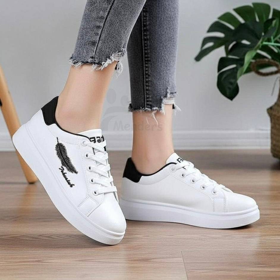 Side leaf sneaker -R11-1