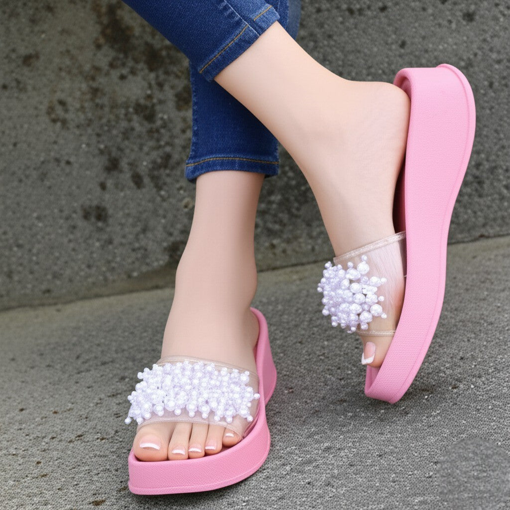 M0793 pearl slipper