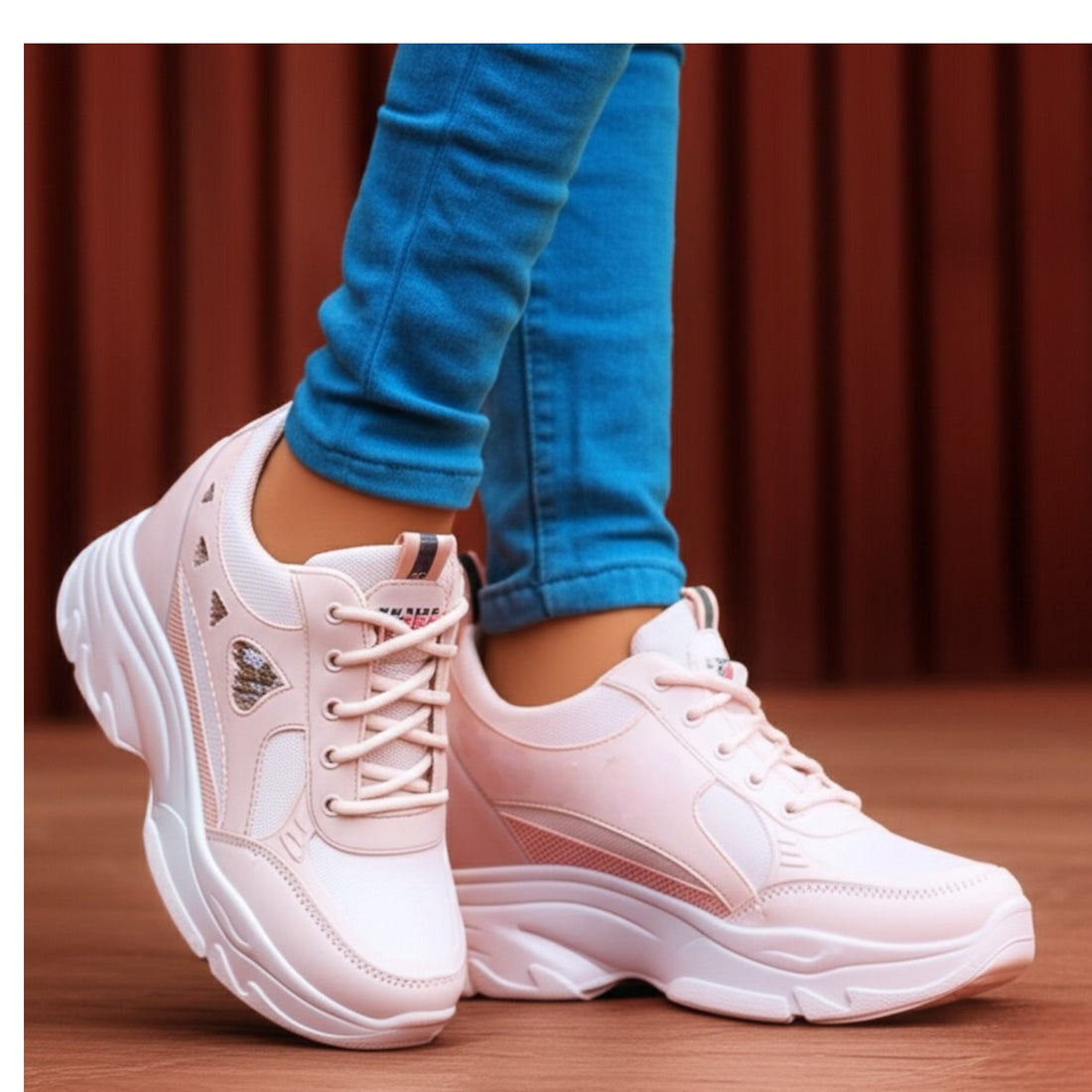 Glitter heart A2-R31-3