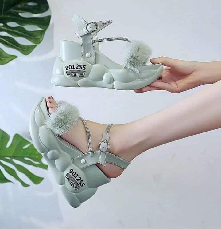 Fur fairy sandal-R19-4