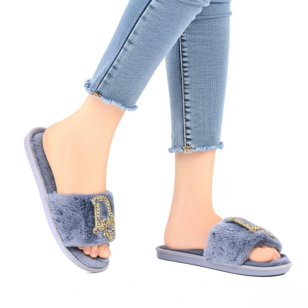 Dalisa fur slipper