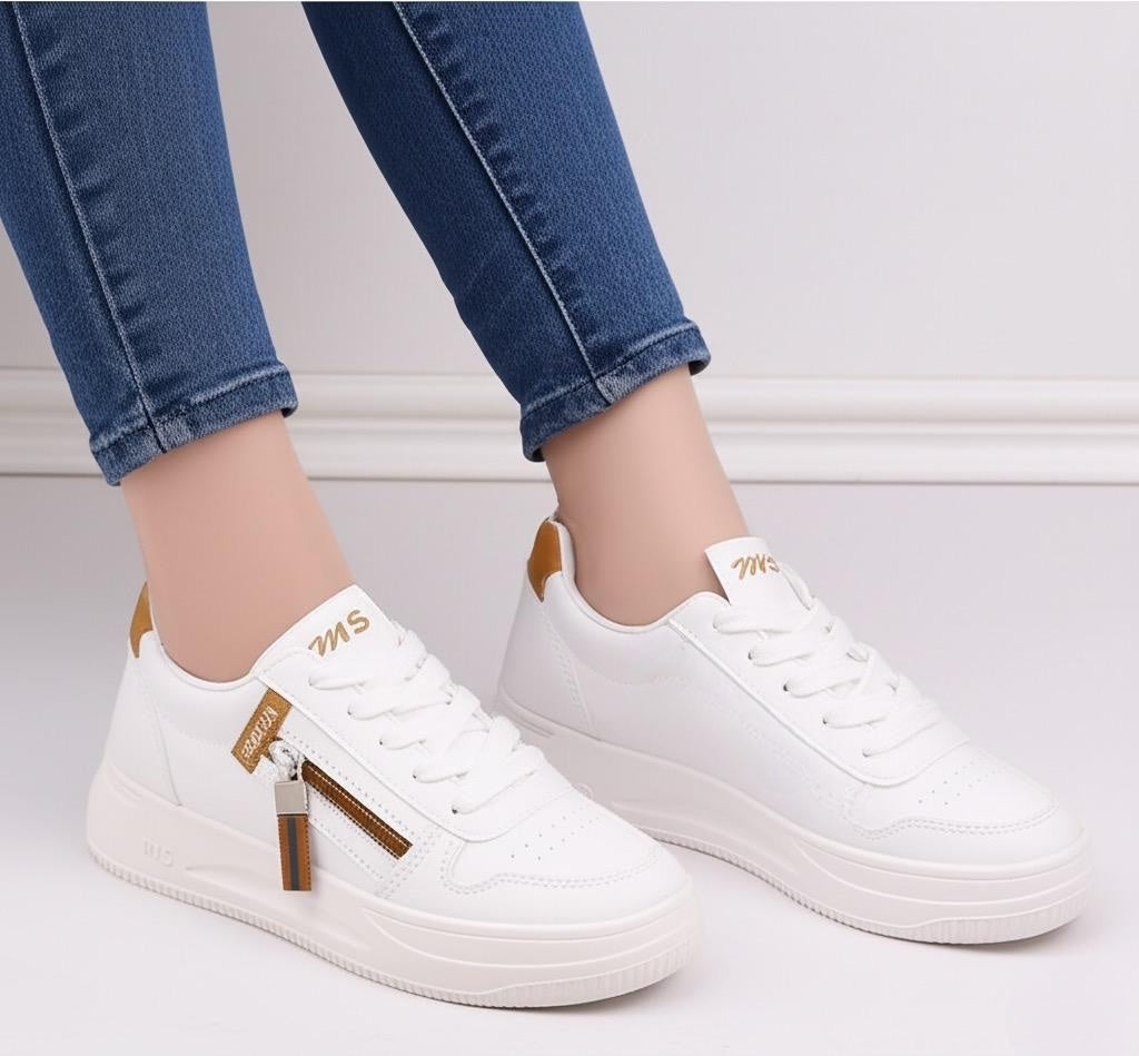 M0841 zip sneaker