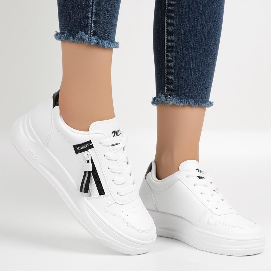 M0841 zip sneaker