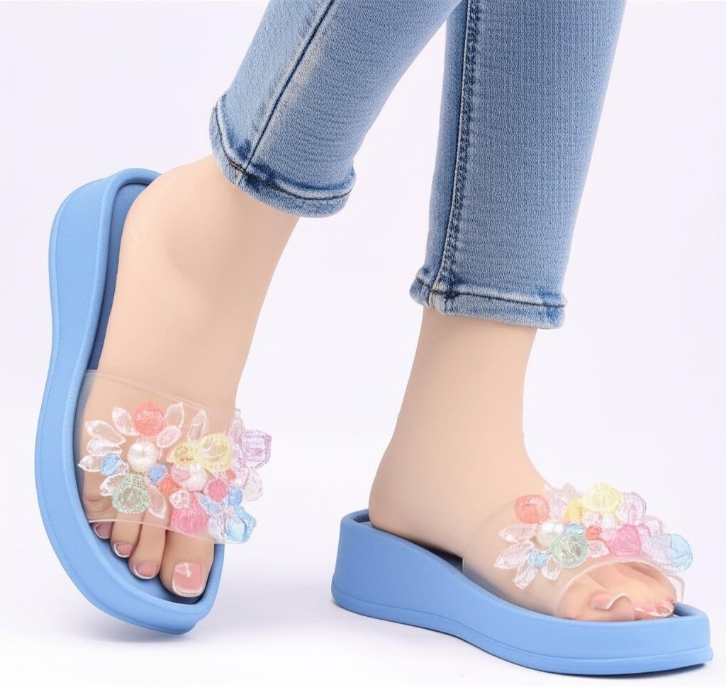 M0872 beads slipper