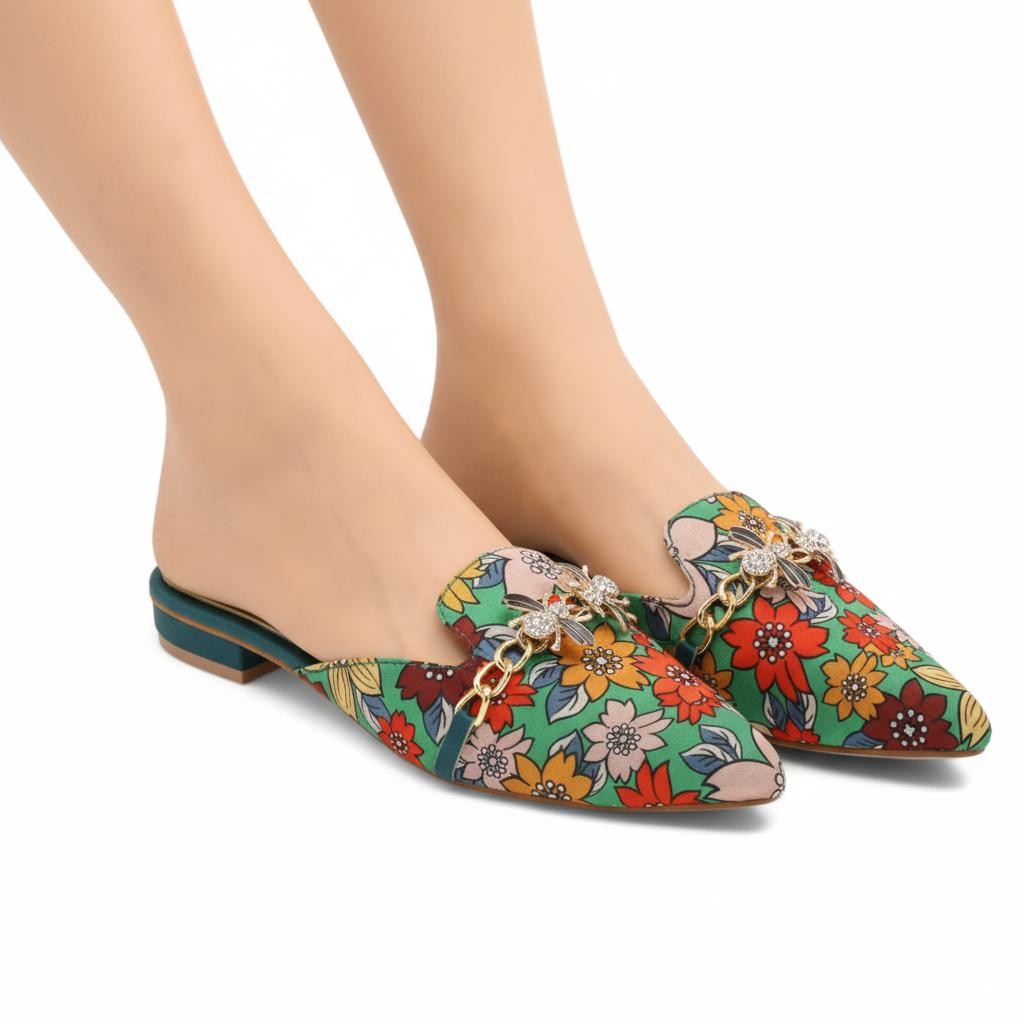 Cherry blossom mule-R27-1