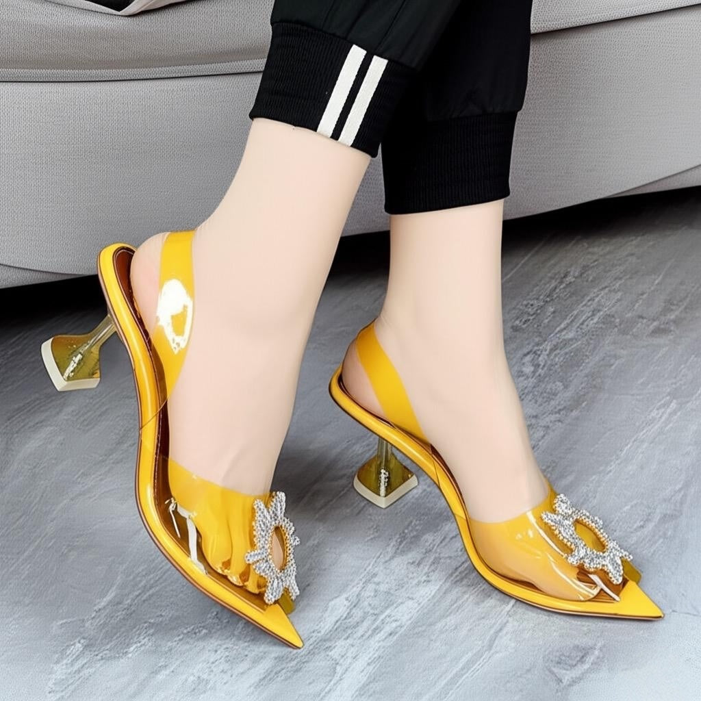 Transparent sun heel-R26-3