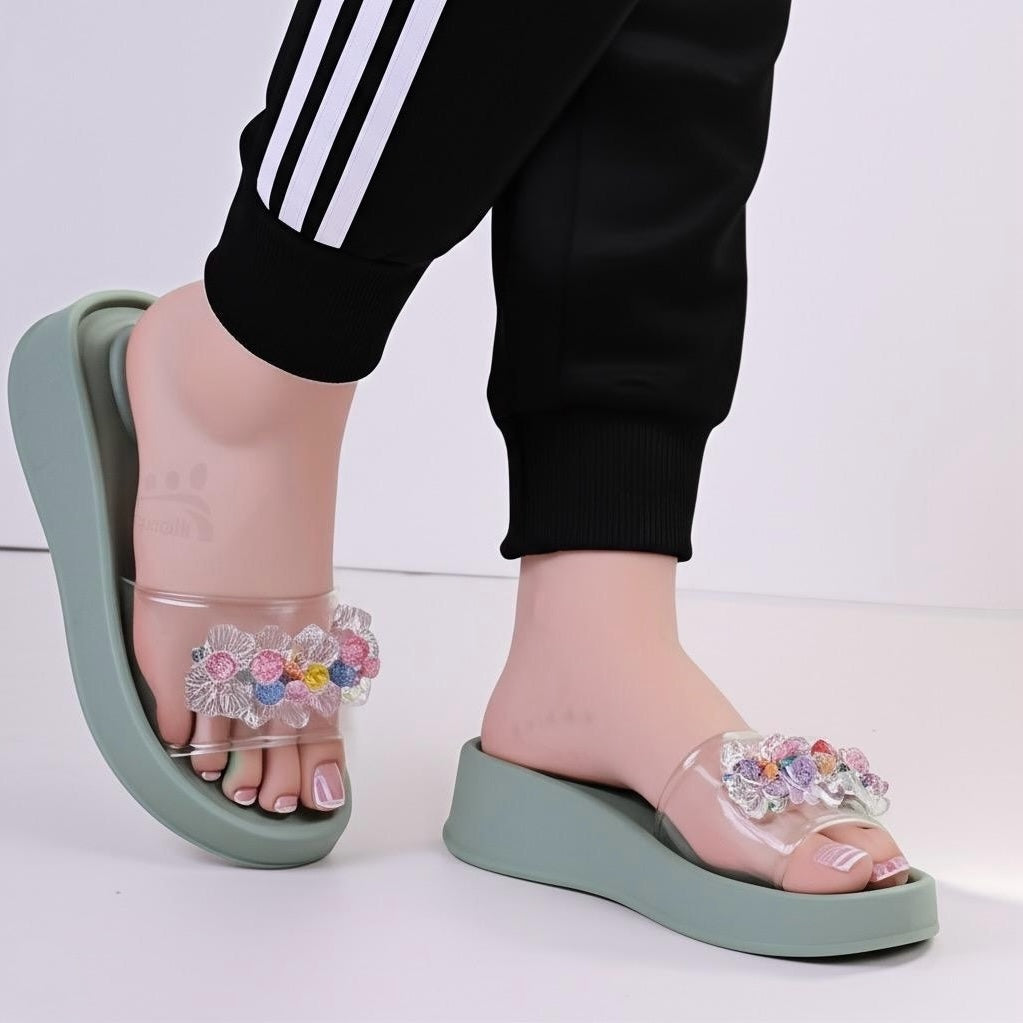 M0799 beads slipper