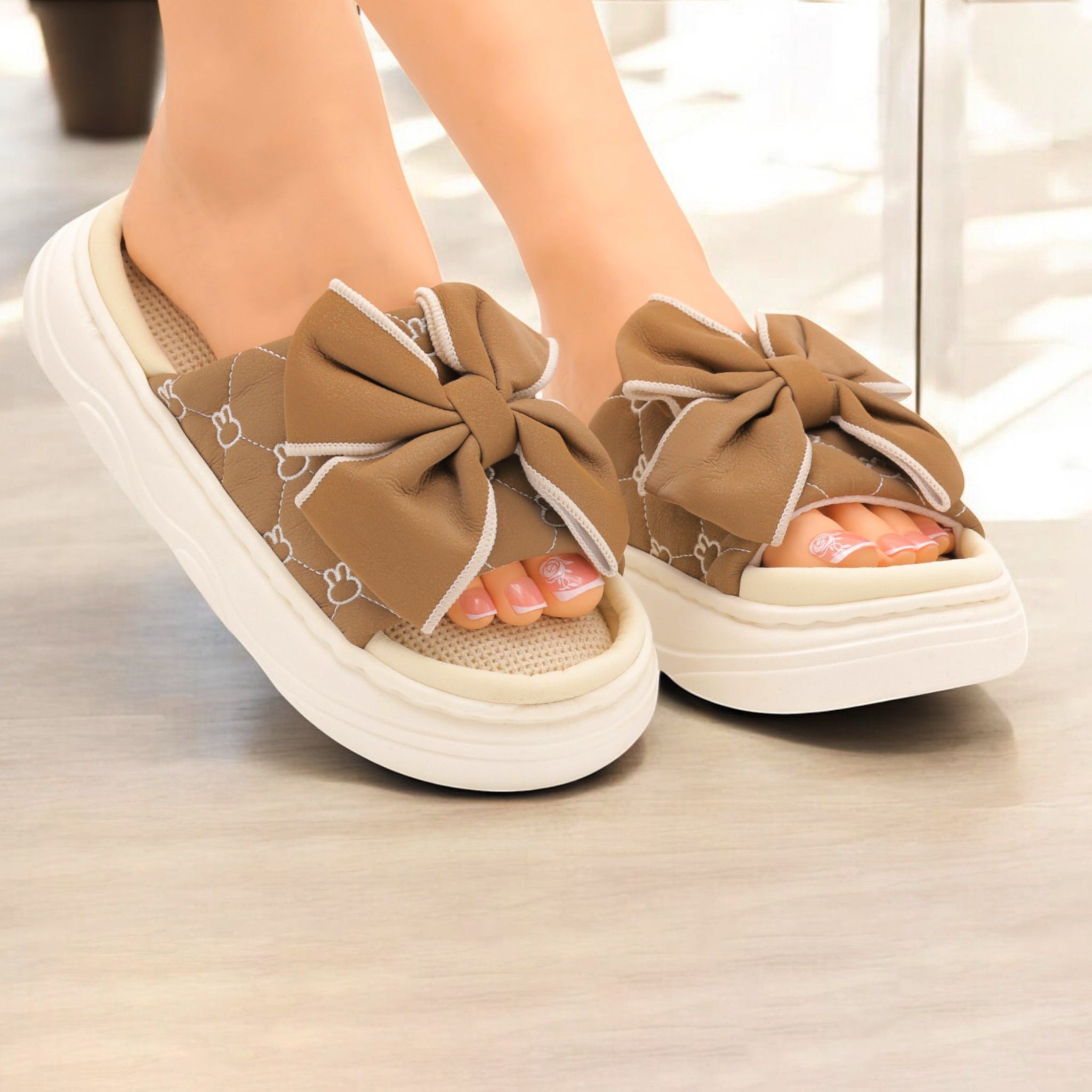 Alpha bow slipper