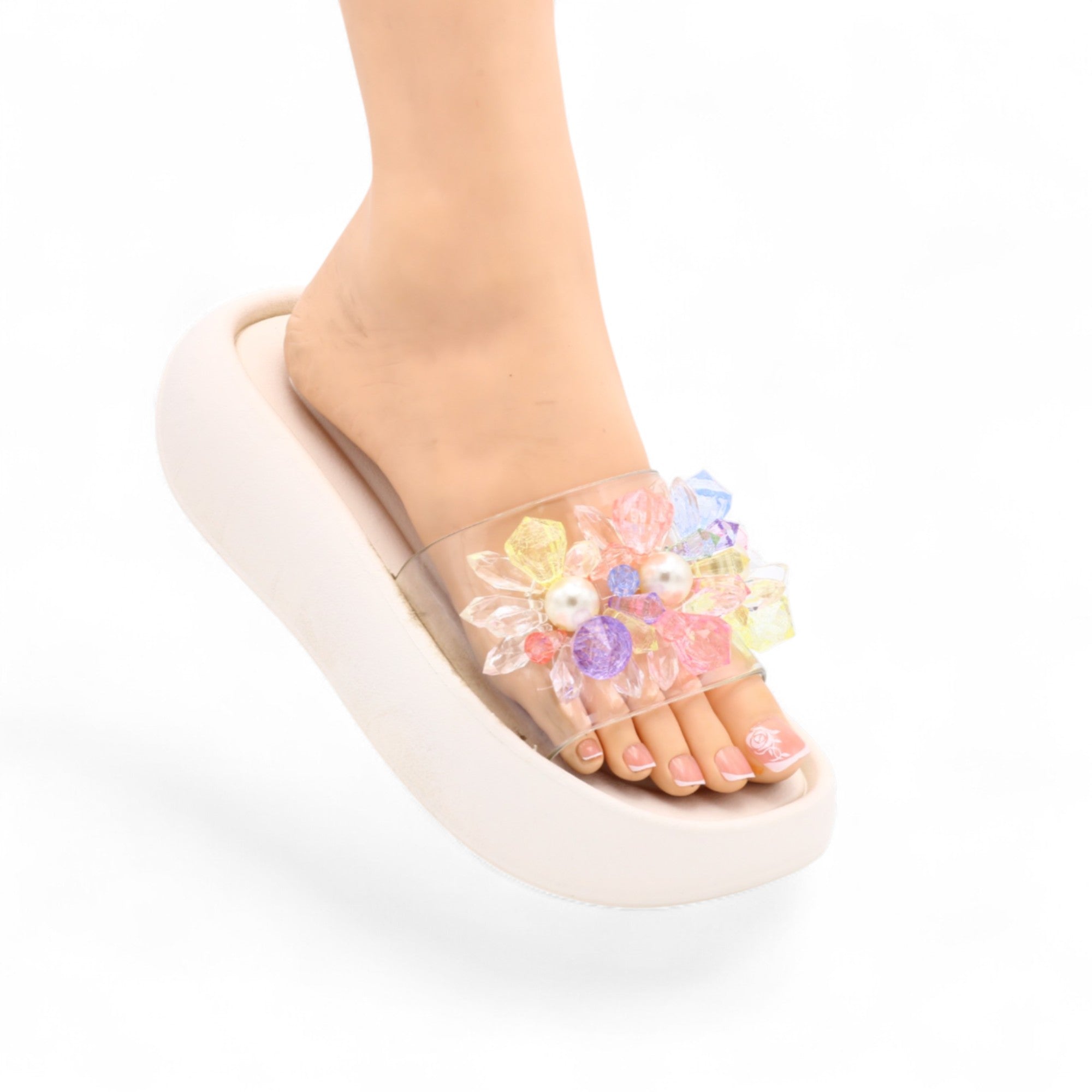 M0826 pearl slipper