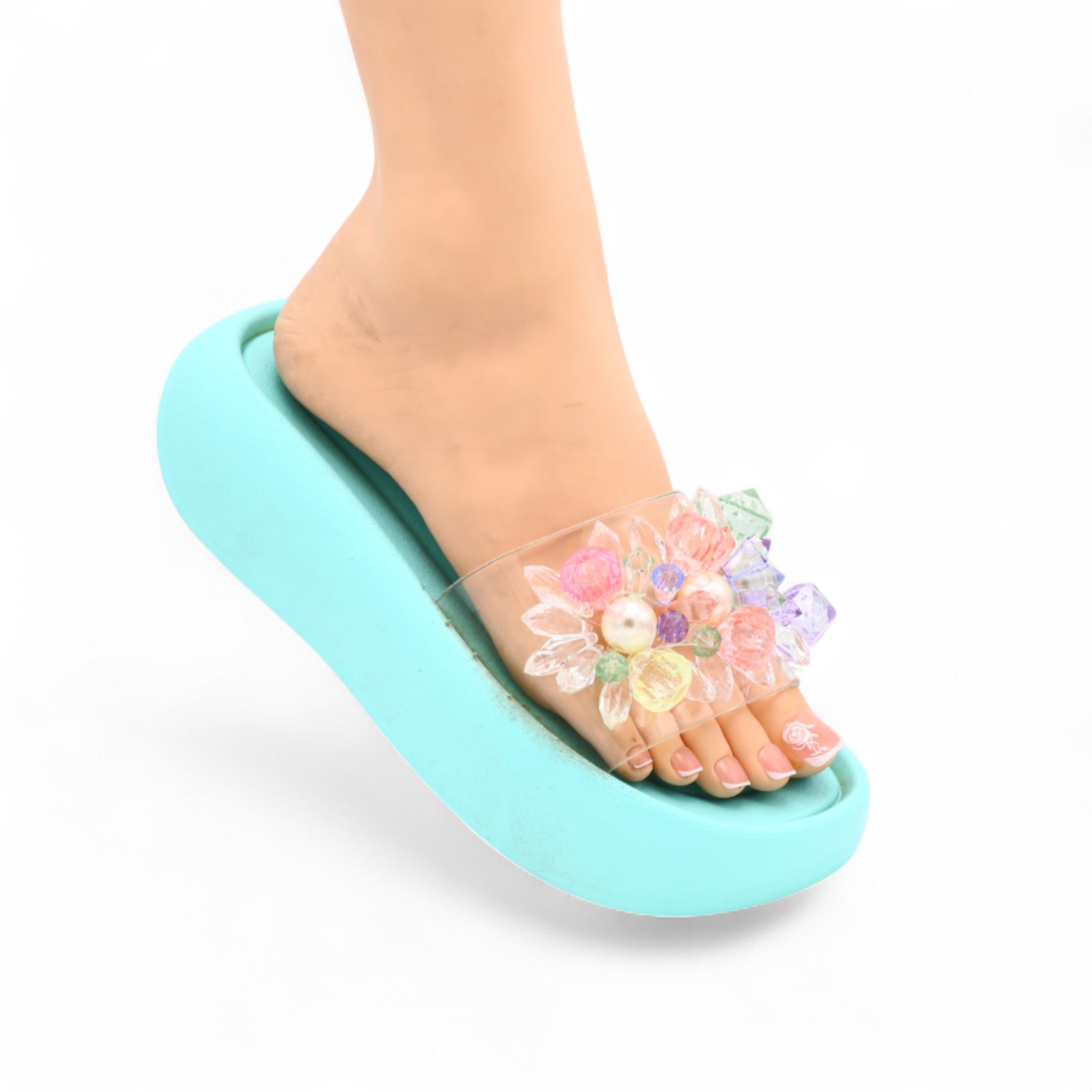 M0826 pearl slipper
