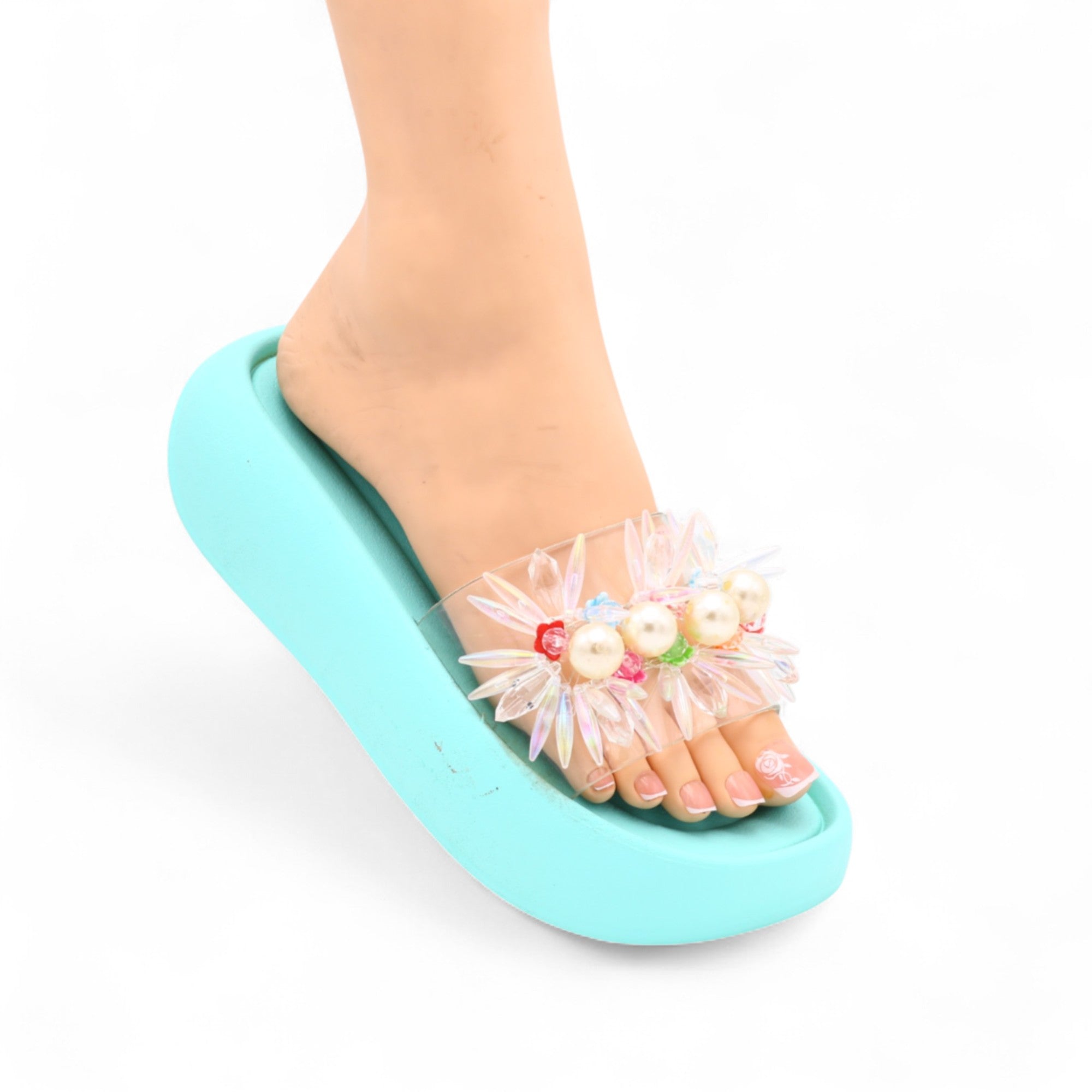 M0825 pearl slipper