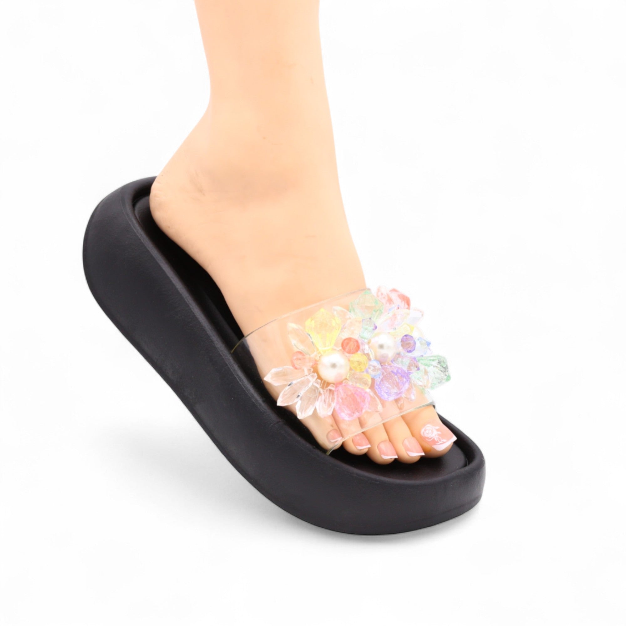 M0826 pearl slipper