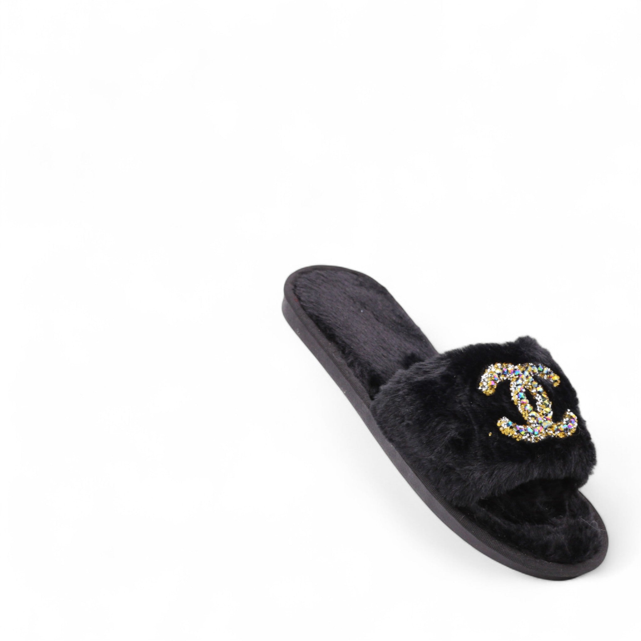 Calista fur slipper