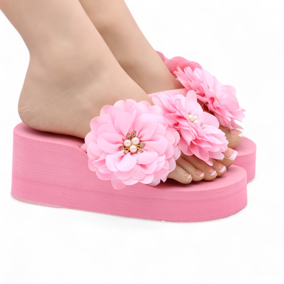 Dual flower flipflop-R-3-4