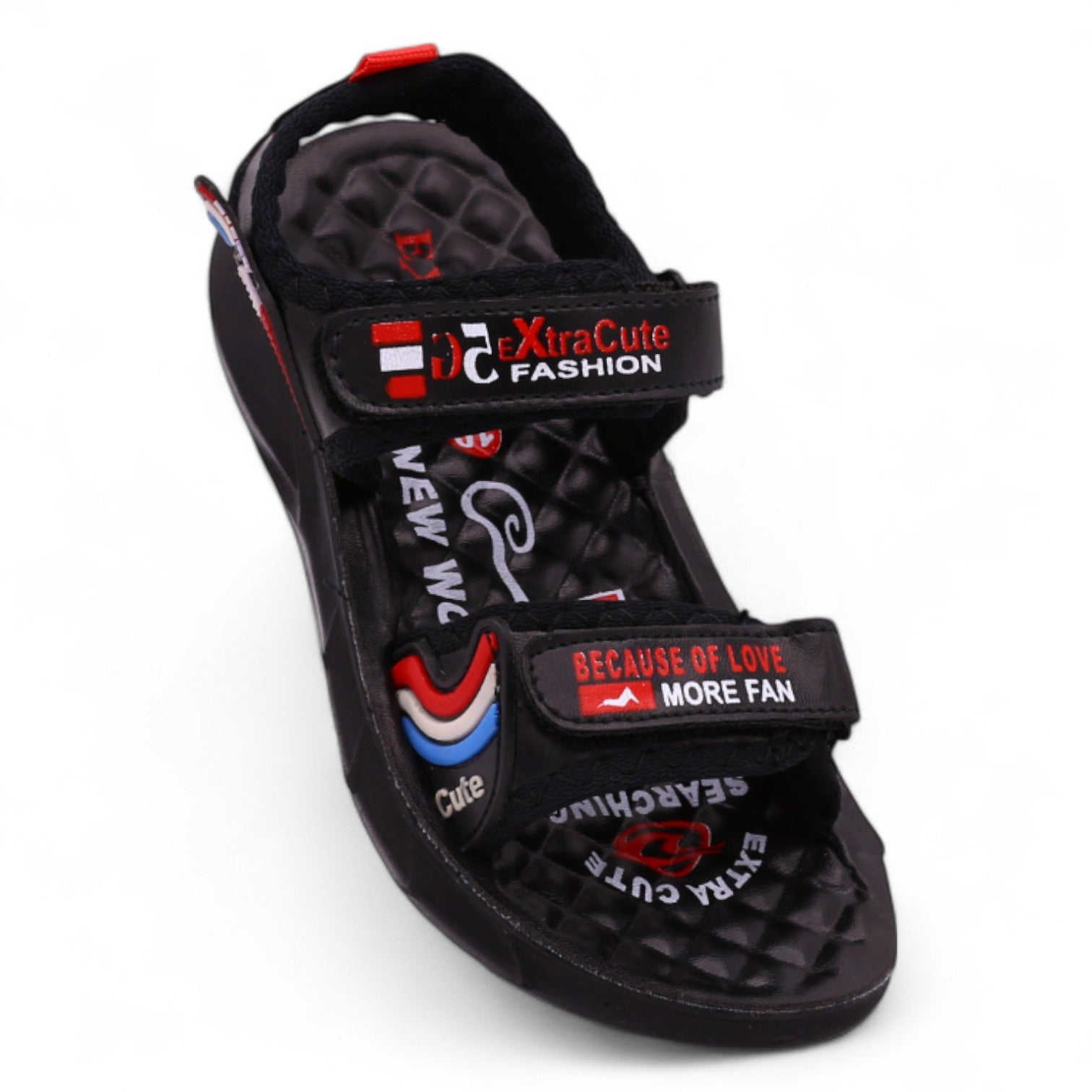 Kids black sandal