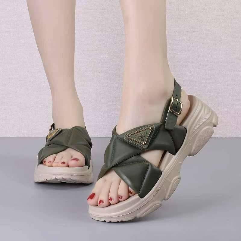 Aflina cross sandal