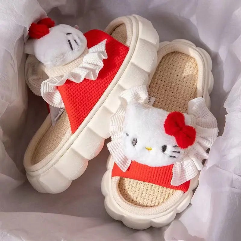 Women cotten slippers