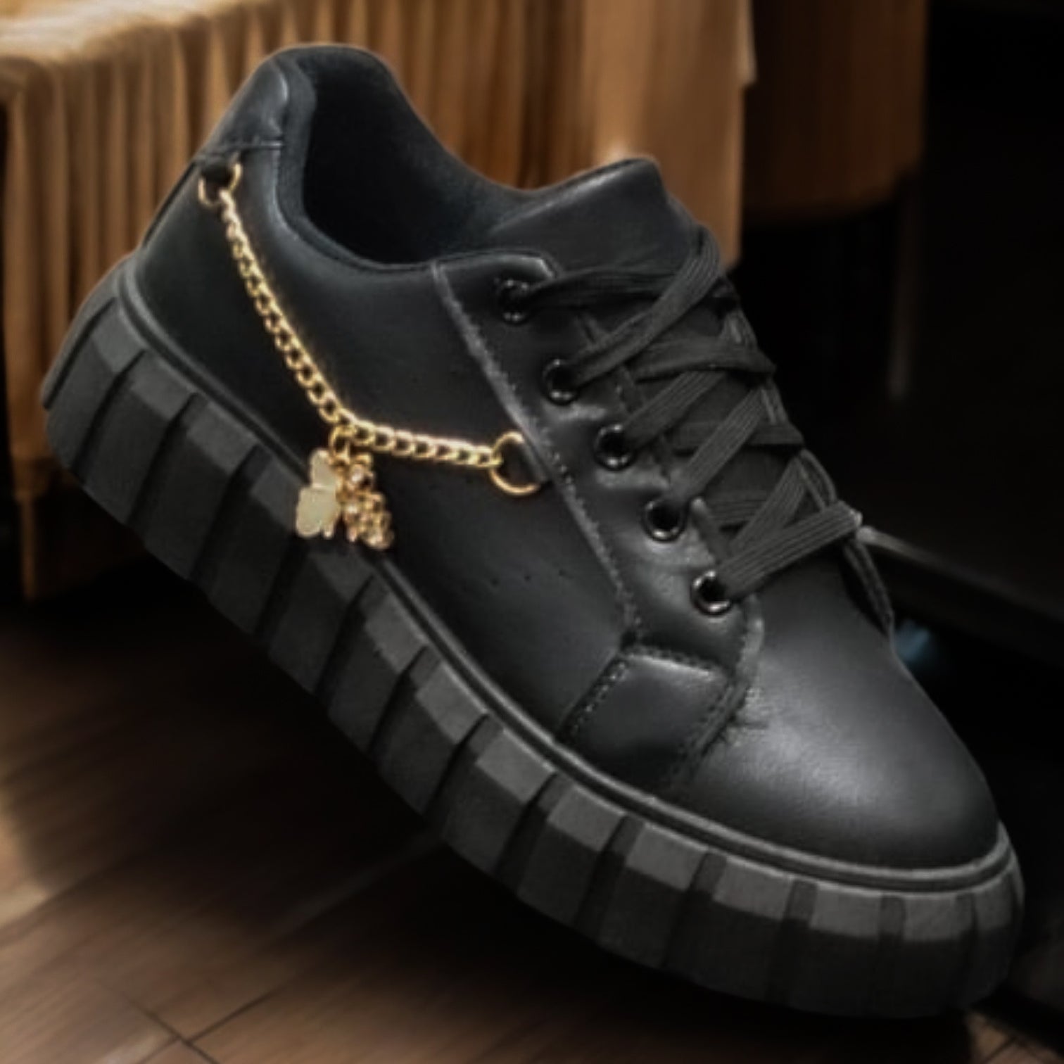 Rosado cadena shoes
