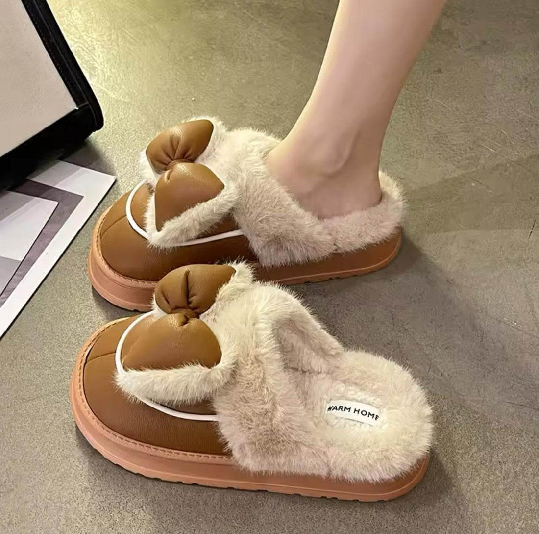 Comfy bow mule-R15-3