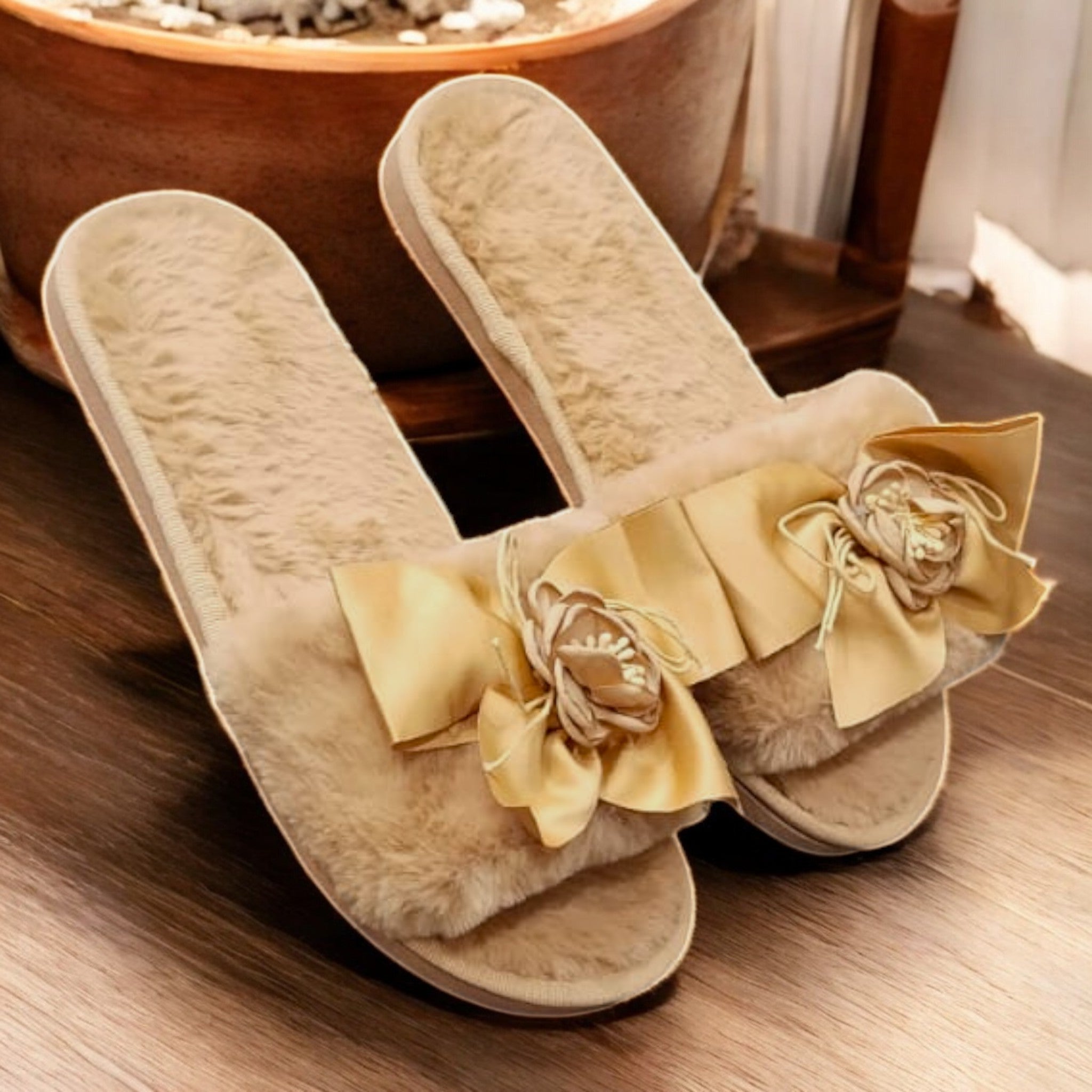 Mary-gold flower fur