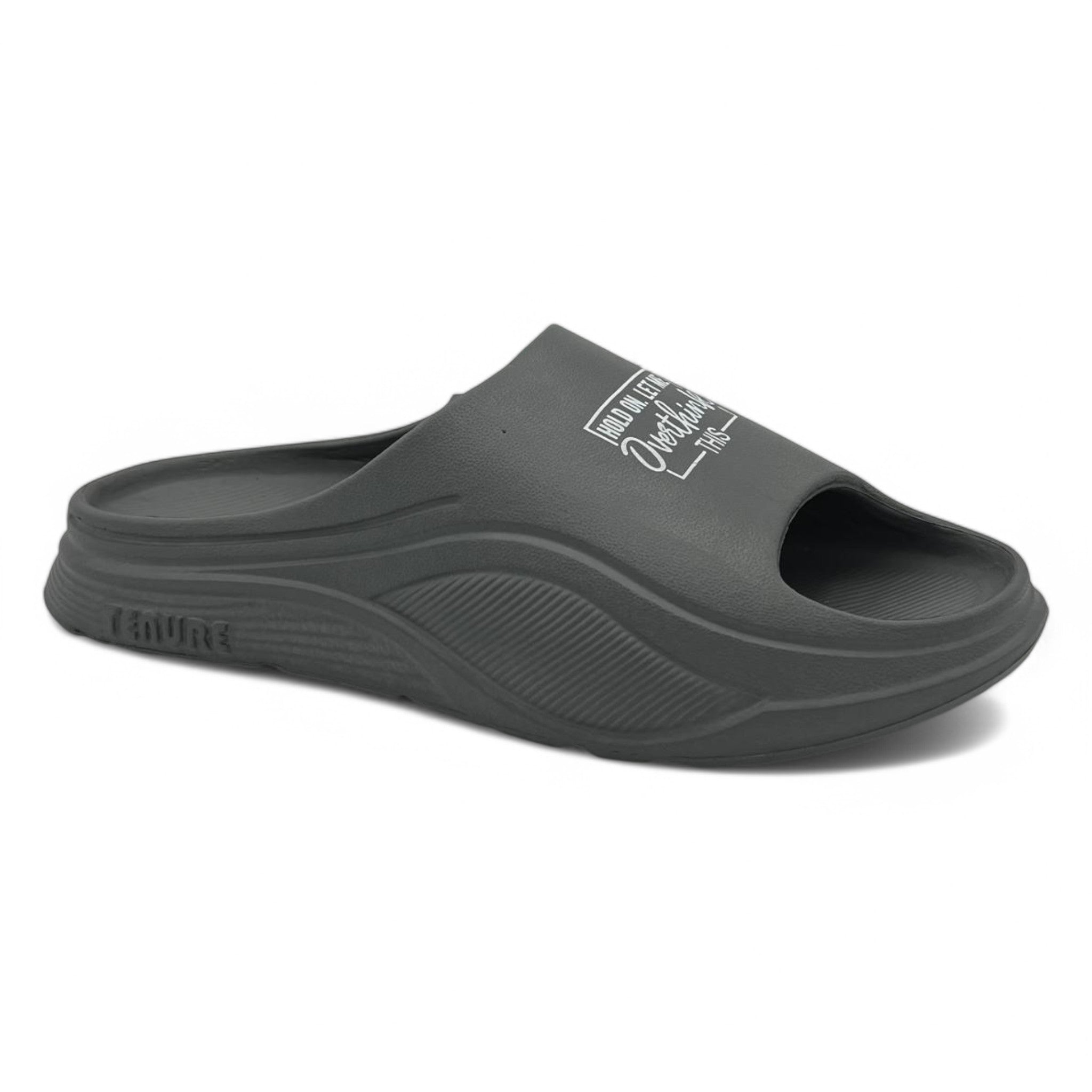 Men grey slipper