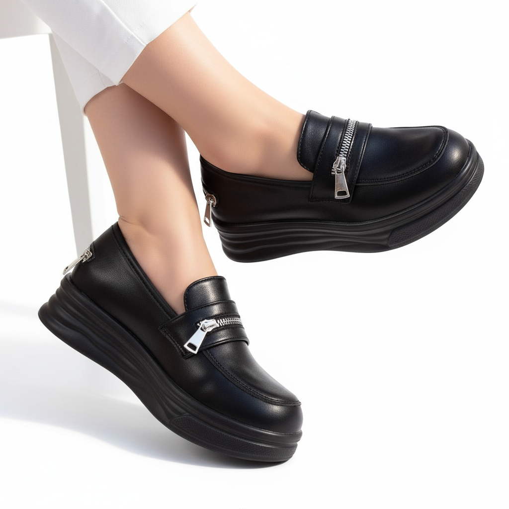 Clearance SALE Imported shoes Zip Navinji 006