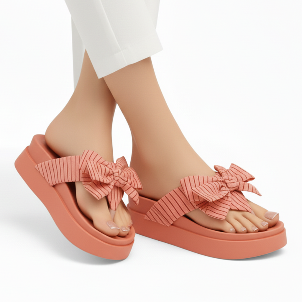 Flip flop Candy bow-R11-4