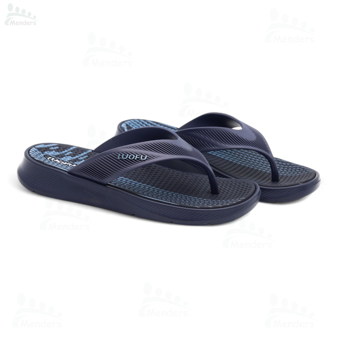 men soft medicated slipper waterproof and washablen black