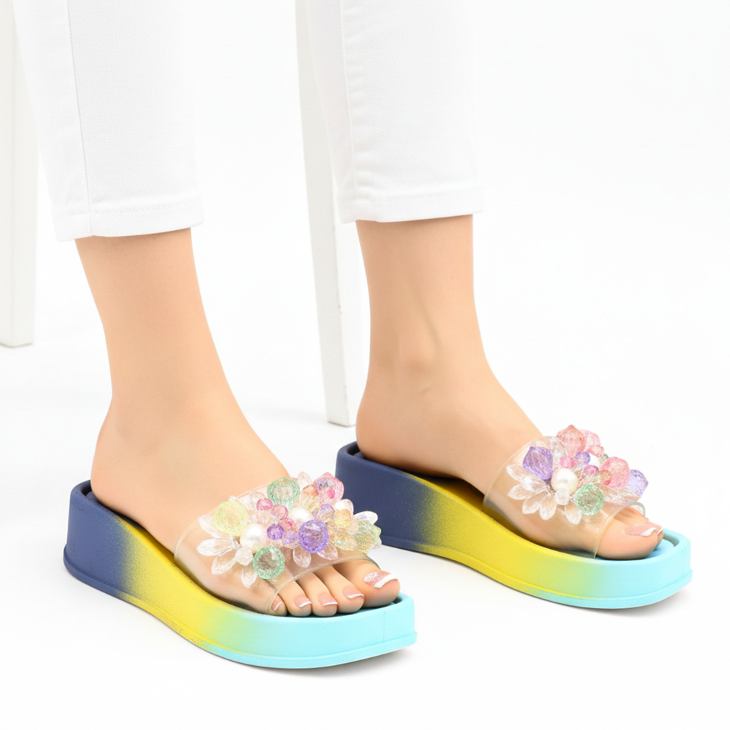 M0858 beads slipper -R7-4