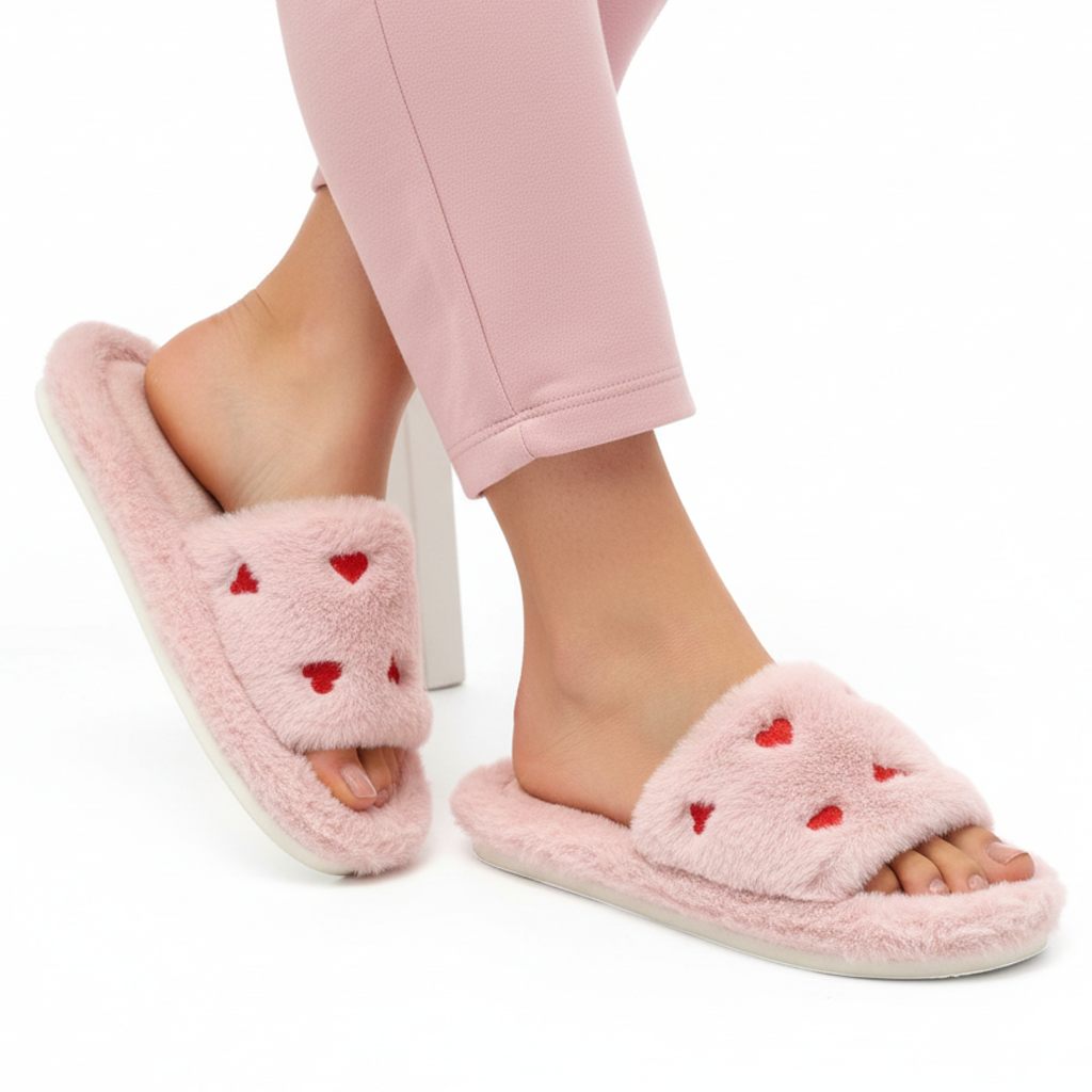 M0924 fur slipper