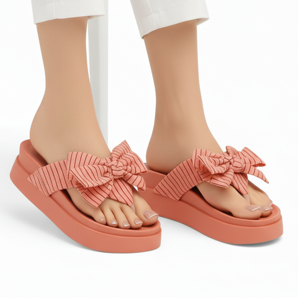 Flip flop Candy bow-R11-4