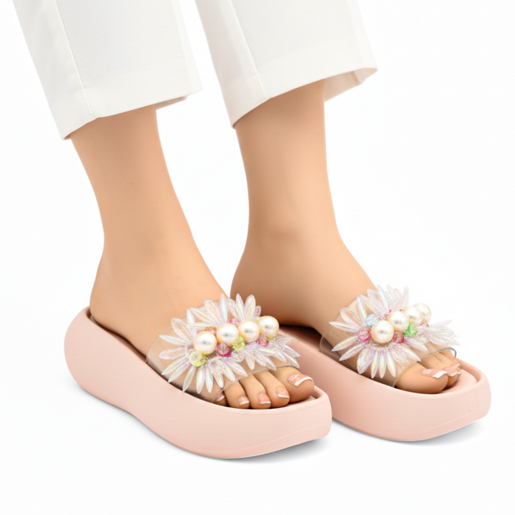 M0881 pearl slipper