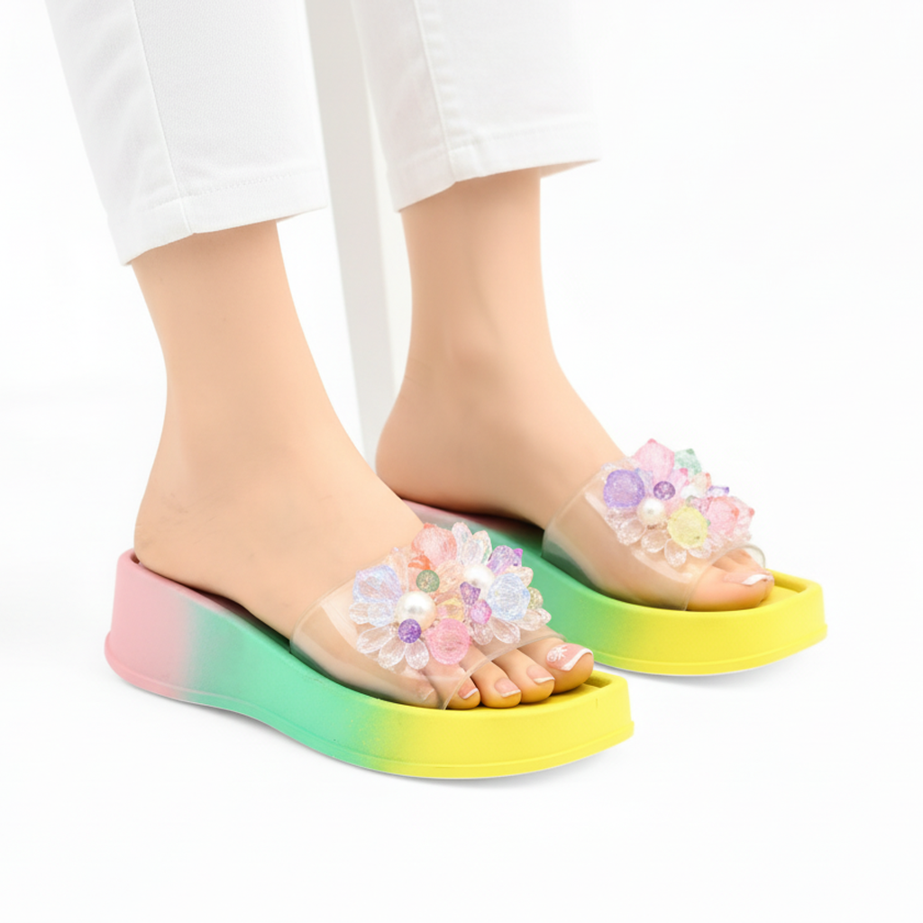 M0858 beads slipper -R7-4