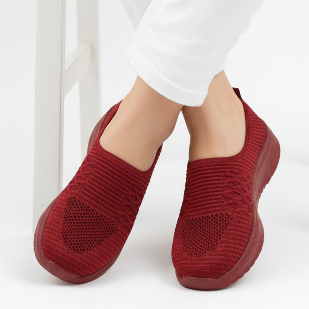 Women Breathable fabric shoes